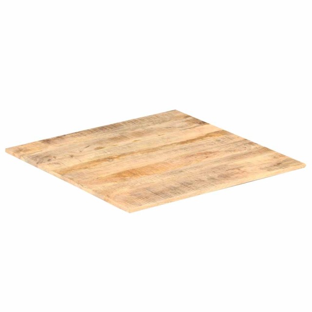 Dessus de table Bois de manguier solide 15-16 mm 80x80 cm