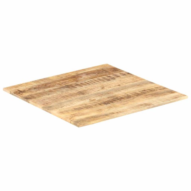 Dessus de table Bois de manguier solide 15-16 mm 80x80 cm