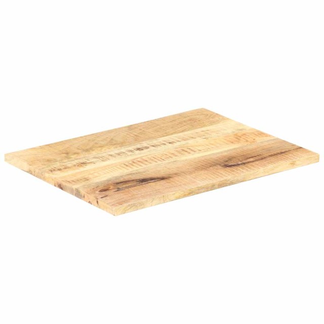 Dessus de table Bois de manguier solide 25-27 mm 90x60 cm