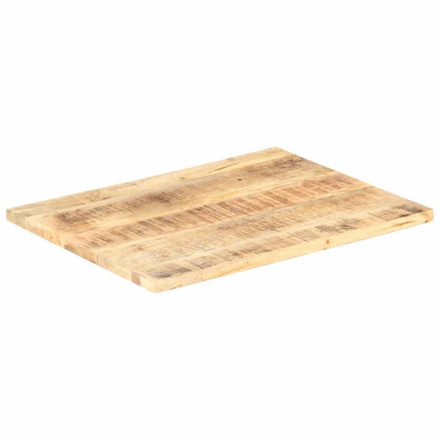 Dessus de table Bois de manguier solide 25-27 mm 90x60 cm