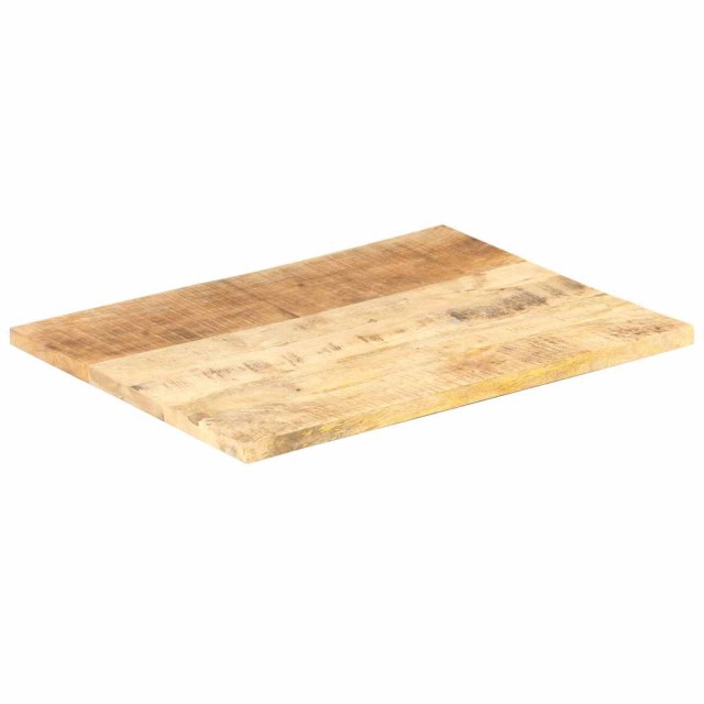 Dessus de table Bois de manguier solide 25-27 mm 90x60 cm