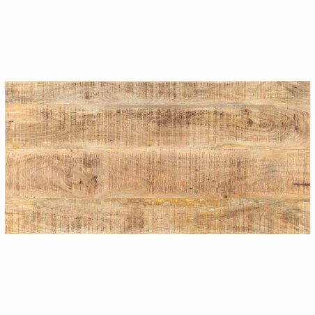 Dessus de table bois de manguier solide 25-27 mm 100x60 cm