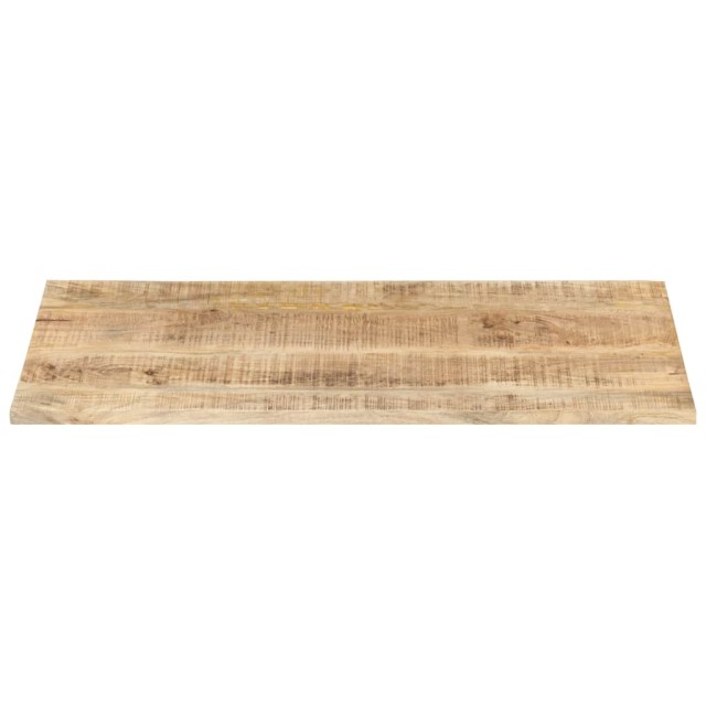 Dessus de table bois de manguier solide 25-27 mm 100x60 cm