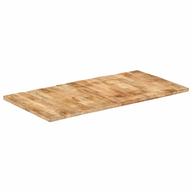 Dessus de table bois de manguier solide 25-27 mm 120x60 cm