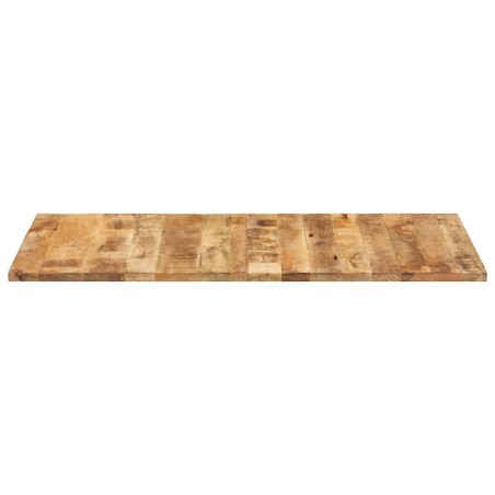 Dessus de table bois de manguier solide 25-27 mm 140x60 cm