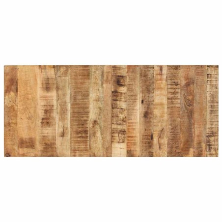 Dessus de table bois de manguier solide 25-27 mm 140x60 cm