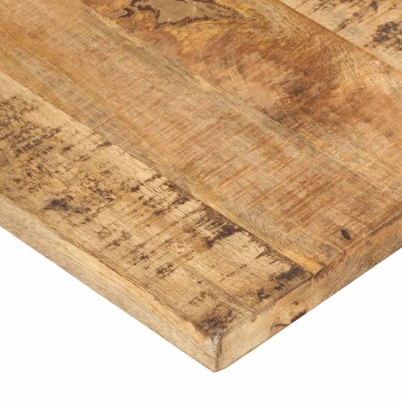 Dessus de table bois de manguier solide 25-27 mm 140x60 cm
