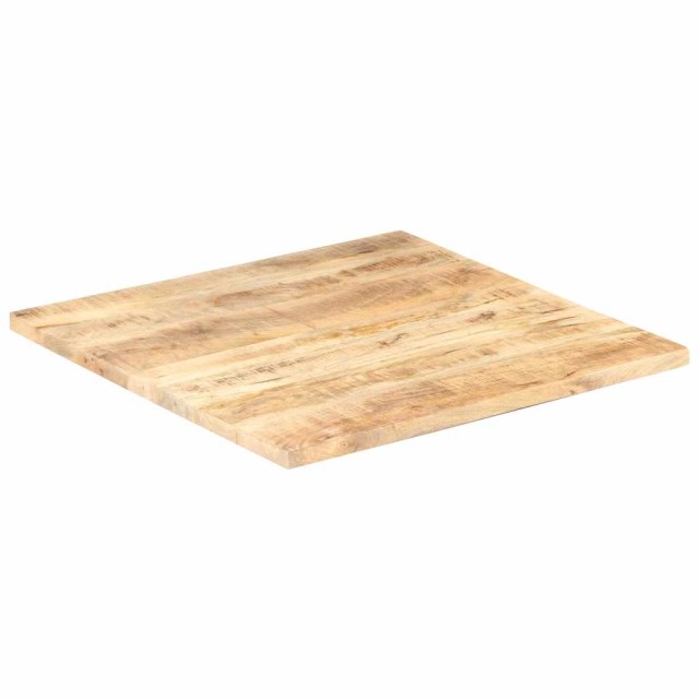 Dessus de table Bois de manguier solide 25-27 mm 70x70 cm