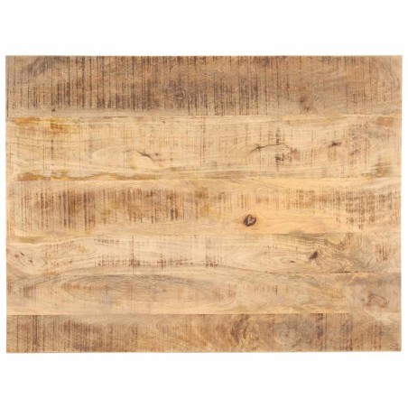 Dessus de table Bois de manguier solide 25-27 mm 80x70 cm