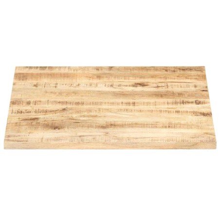 Dessus de table Bois de manguier solide 25-27 mm 80x80 cm