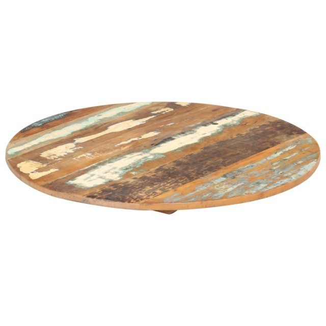 Dessus de table rond 40 cm 15-16 mm Bois de récupération
