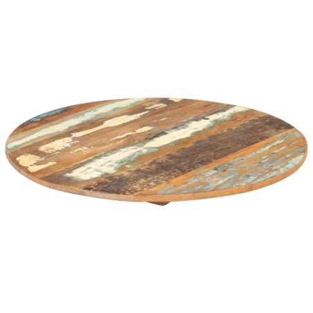 Dessus de table rond 40 cm 15-16 mm Bois de récupération