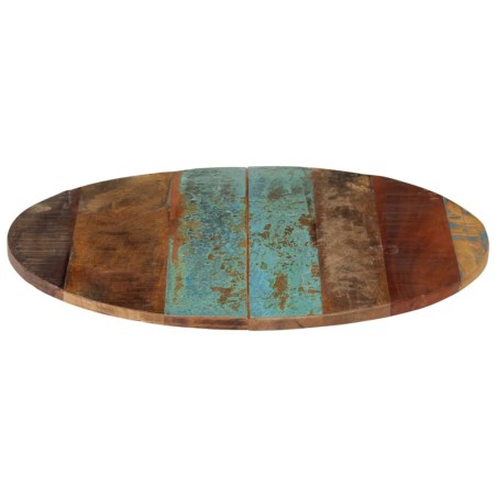 Dessus de table rond 60 cm 15-16 mm Bois de récupération