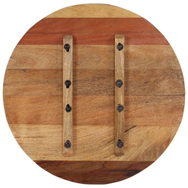 Dessus de table rond 60 cm 15-16 mm Bois de récupération