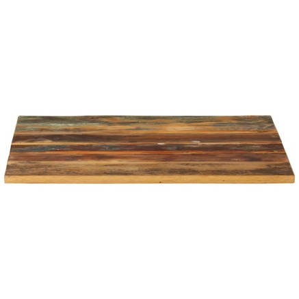 Dessus de table carré 60x60 cm 15-16 mm Bois de récupération 2