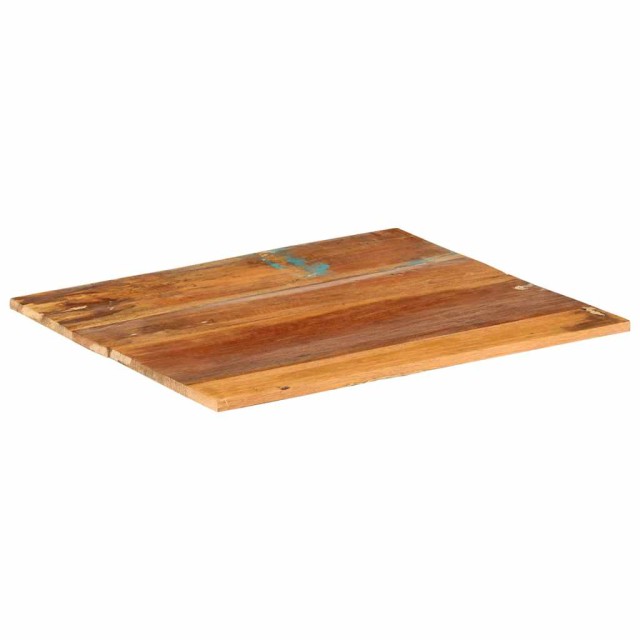 Dessus de table carré 60x60 cm 15-16 mm Bois de récupération
