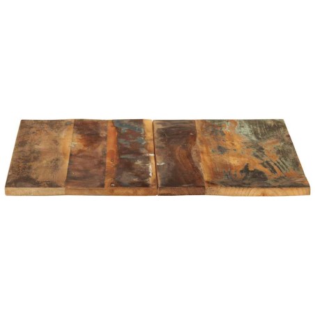 Dessus de table carré 60x60 cm 15-16 mm Bois de récupération