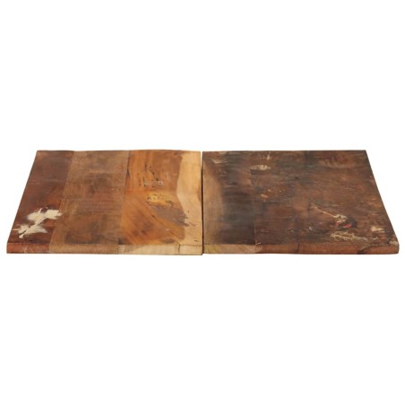 Dessus de table rectangulaire 60x70 cm 15-16 mm Bois récupéré