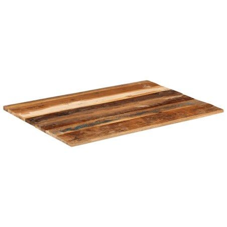 Dessus de table rectangulaire 60x80 cm 15-16 mm Bois récupéré