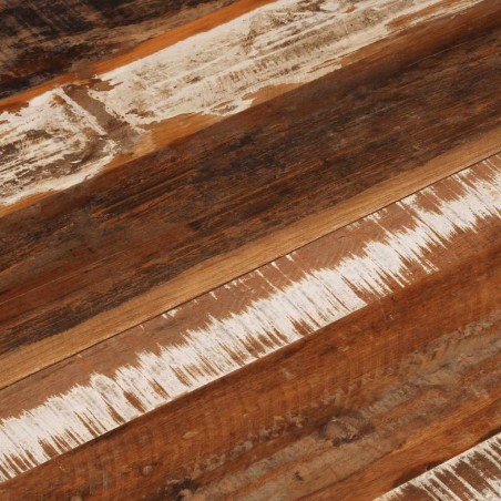 Dessus de table rectangulaire 60x80 cm 15-16 mm Bois récupéré
