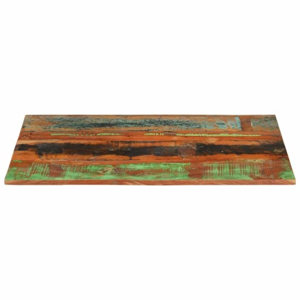 Dessus de table rectangulaire 60x90 cm 15-16 mm Bois récupéré 2