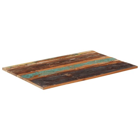 Dessus de table rectangulaire 60x90 cm 15-16 mm Bois récupéré