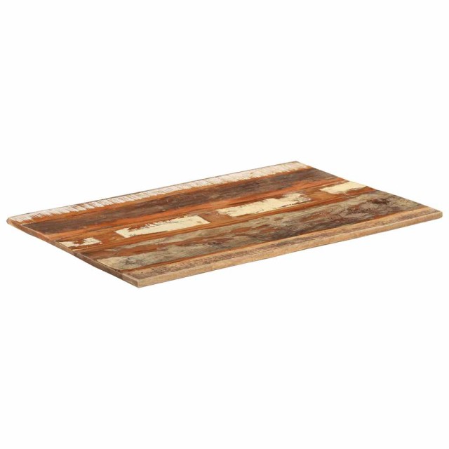 Dessus de table rectangulaire 60x90 cm 15-16 mm Bois récupéré