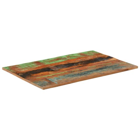 Dessus de table rectangulaire 60x90 cm 15-16 mm Bois récupéré