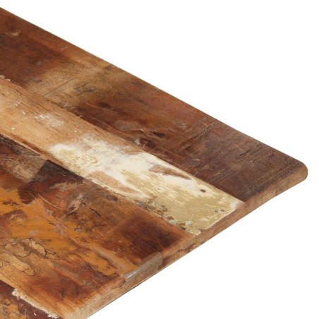 Dessus de table rectangulaire 60x120 cm 15-16 mm Bois récupéré