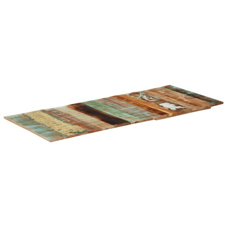 Dessus de table rectangulaire 60x140 cm 15-16 mm Bois récupéré