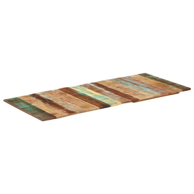 Dessus de table rectangulaire 60x140 cm 15-16 mm Bois récupéré