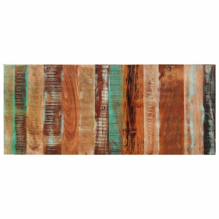 Dessus de table rectangulaire 60x140 cm 15-16 mm Bois récupéré