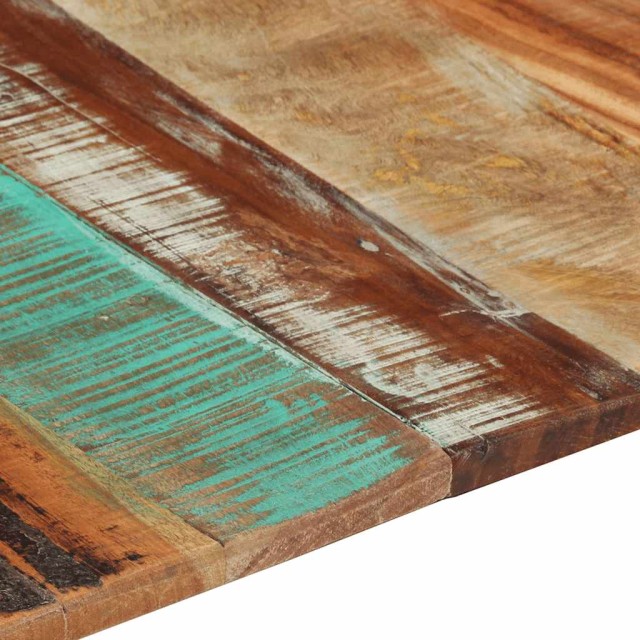 Dessus de table rectangulaire 60x140 cm 15-16 mm Bois récupéré