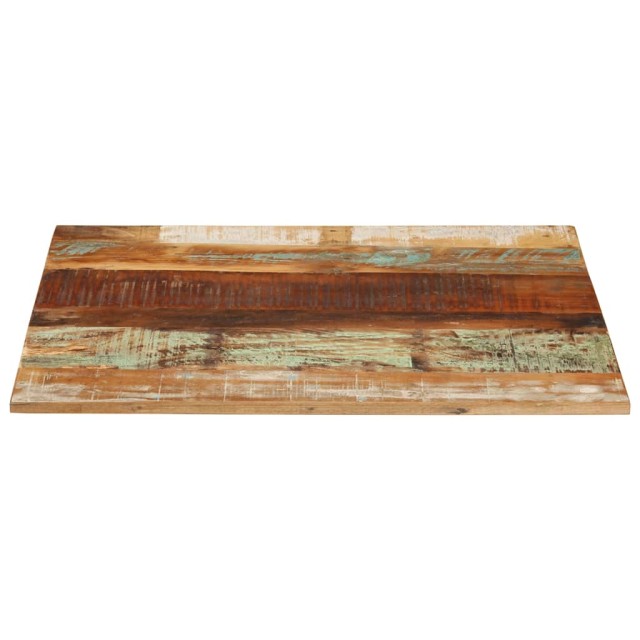 Dessus de table rectangulaire 70x80 cm 15-16 mm Bois récupéré