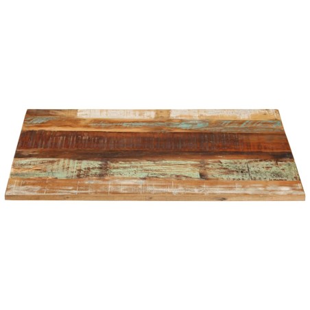 Dessus de table rectangulaire 70x80 cm 15-16 mm Bois récupéré