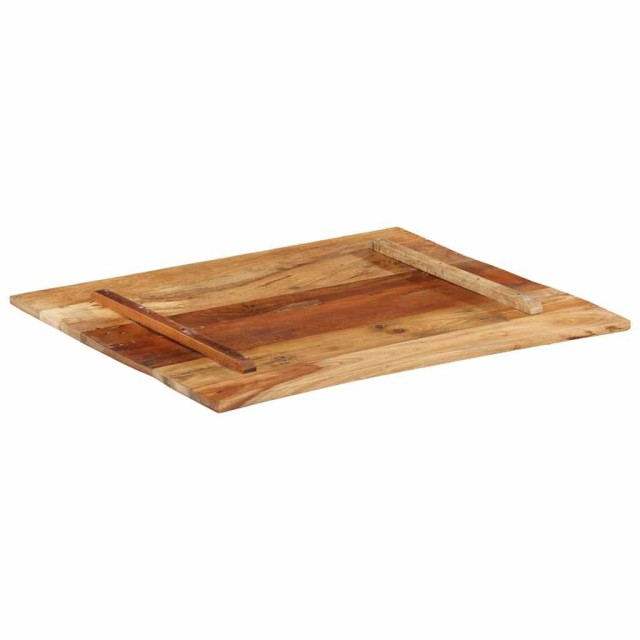 Dessus de table rectangulaire 70x80 cm 15-16 mm Bois récupéré