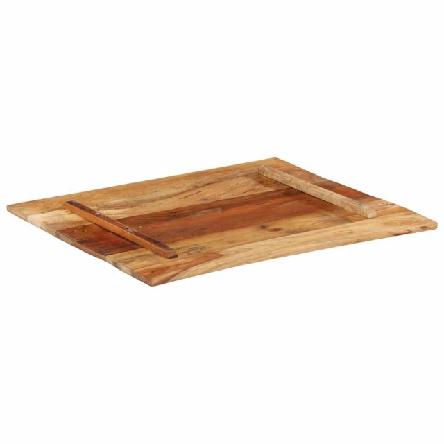 Dessus de table rectangulaire 70x80 cm 15-16 mm Bois récupéré