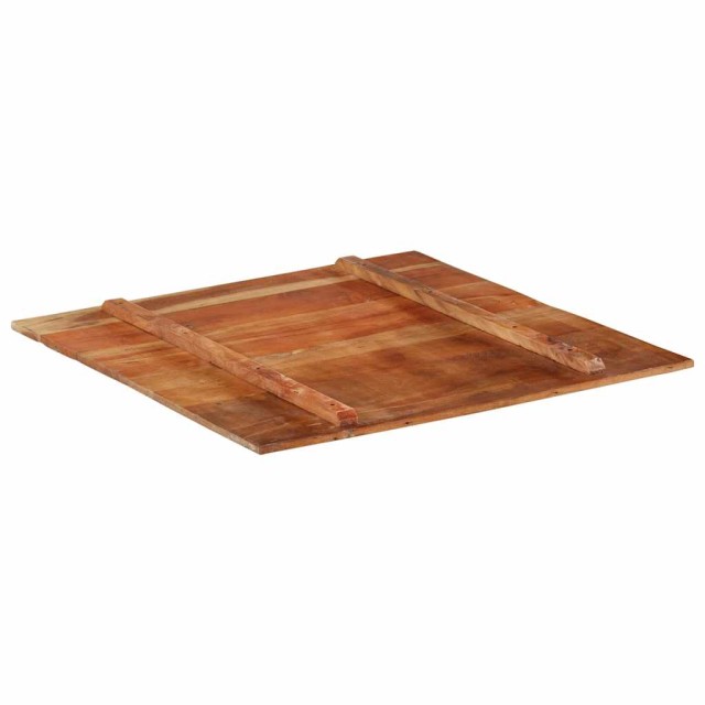 Dessus de table carré 80x80 cm 15-16 mm Bois de récupération