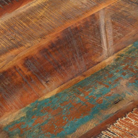 Dessus de table carré 60x60 cm 25-27 mm Bois de récupération