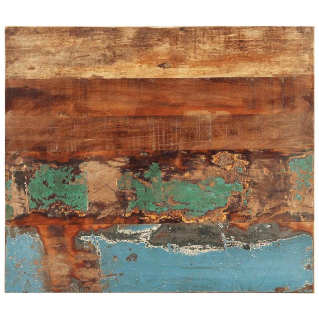 Dessus de table rectangulaire 60x70 cm 25-27 mm Bois récupéré