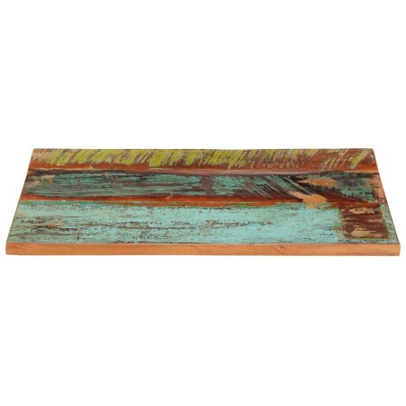Dessus de table rectangulaire 60x80 cm 25-27 mm Bois récupéré