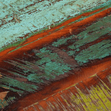 Dessus de table rectangulaire 60x80 cm 25-27 mm Bois récupéré