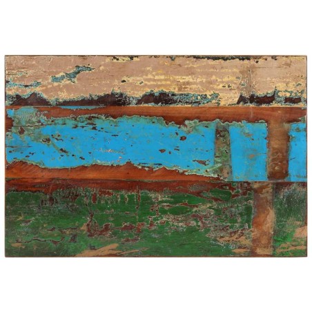 Dessus de table rectangulaire 60x90 cm 25-27 mm Bois récupéré