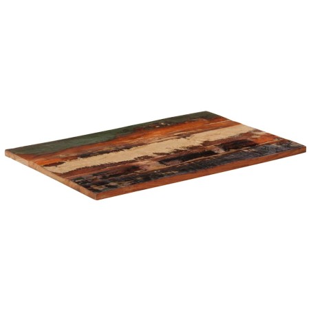 Dessus de table rectangulaire 60x90 cm 25-27 mm Bois récupéré