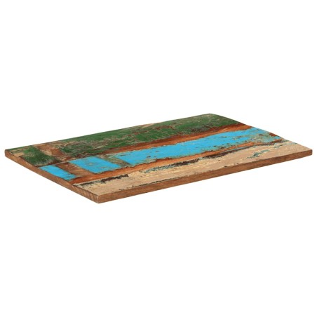 Dessus de table rectangulaire 60x90 cm 25-27 mm Bois récupéré