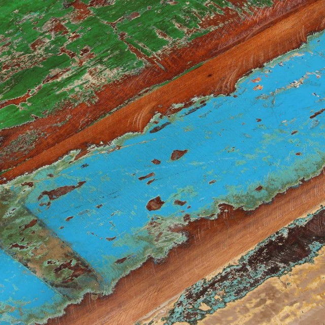 Dessus de table rectangulaire 60x90 cm 25-27 mm Bois récupéré