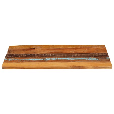 Dessus de table rectangulaire 60x100 cm 25-27 mm Bois récupéré