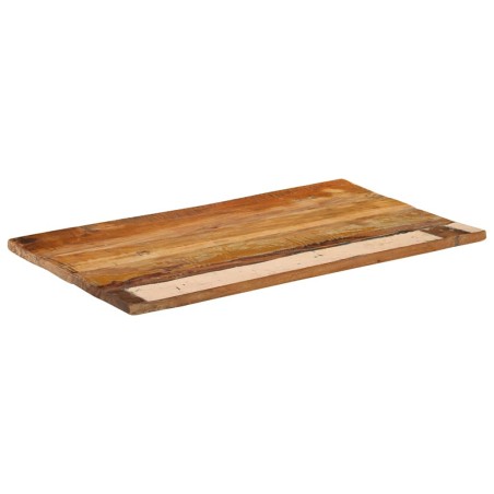 Dessus de table rectangulaire 60x100 cm 25-27 mm Bois récupéré