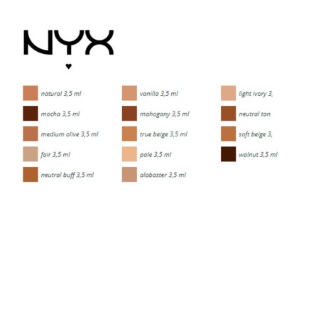 Geizichts Corrector Can't Stop Won't Stop NYX (3,5 ml)