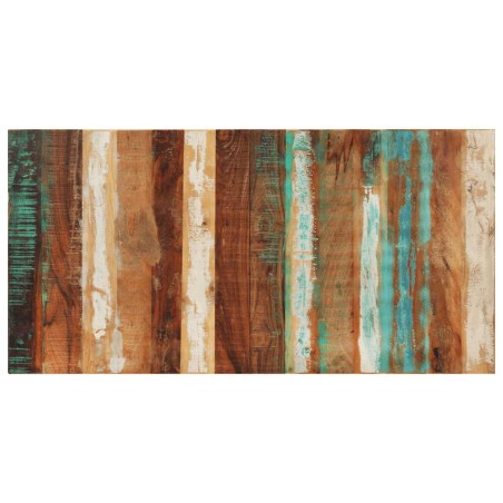 Dessus de table rectangulaire 60x120 cm 25-27 mm Bois récupéré